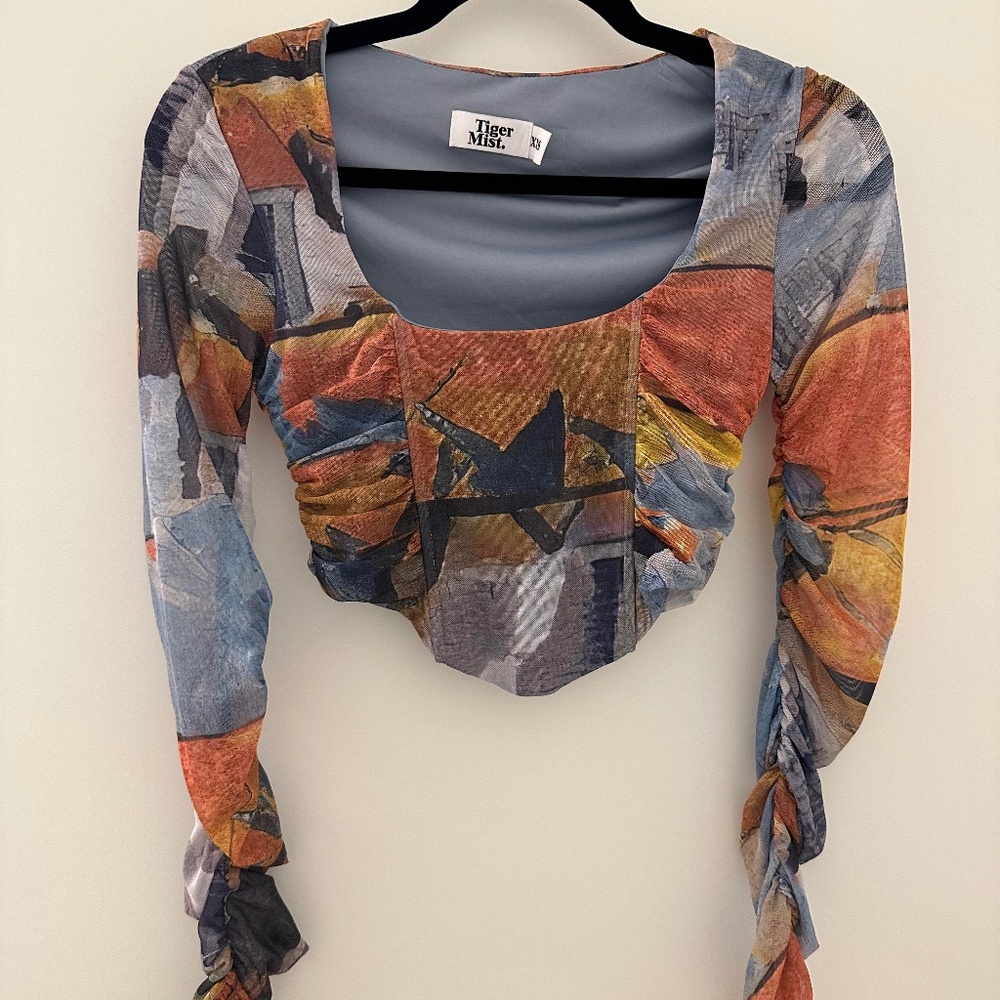 Tiger Mist Kassidy Top - Painting